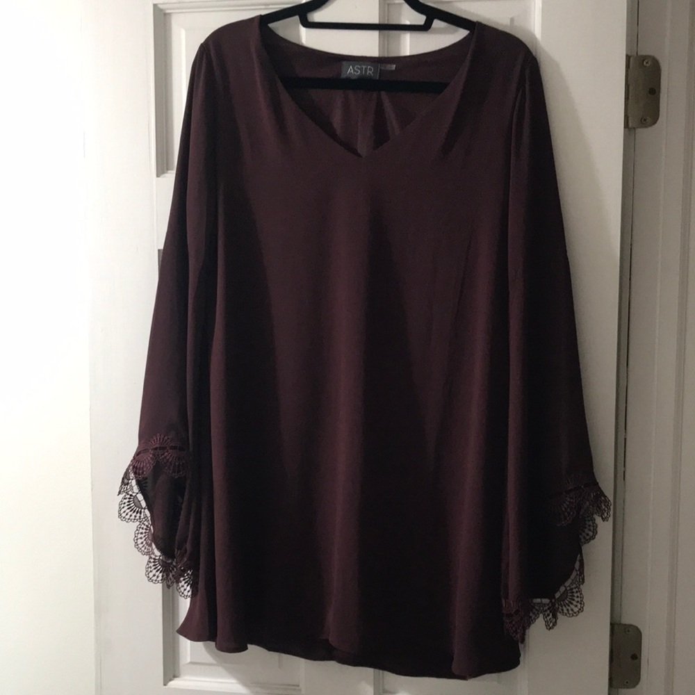 ASTR Mini Dress with belle sleeves